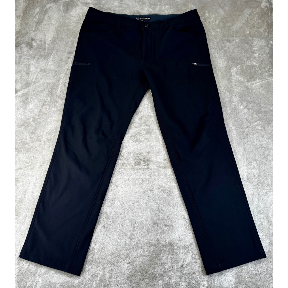 BC Clothing Expedition Pants Mens 38x32 Black Stretch Utility Hiking